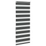 Estor cebra negro 60x150 cm tejido ancho 55,9 cm poliéster de , Persianas y estores - Ref: Foro24-4014227, Precio: 19,44 €, D...
