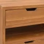 Mueble de almacenaje madera maciza de teca 40x30x76 cm de vidaXL, Taquillas y armarios de almacenamiento - Ref: Foro24-326129...