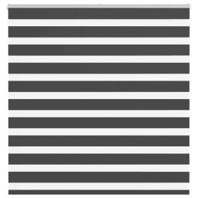 Estor cebra negro 145x150 cm tejido ancho 140,9 cm poliéster de , Persianas y estores - Ref: Foro24-4014244, Precio: 35,68 €,...