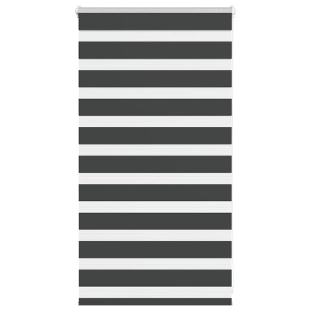 Estor cebra negro 75x100 cm tejido ancho 70,9 cm poliéster de , Persianas y estores - Ref: Foro24-4014204, Precio: 18,57 €, D...