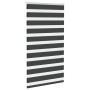 Estor cebra negro 75x100 cm tejido ancho 70,9 cm poliéster de , Persianas y estores - Ref: Foro24-4014204, Precio: 18,57 €, D...