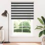 Estor cebra negro 150x200 cm tejido ancho 145,9 cm poliéster de , Persianas y estores - Ref: Foro24-4014271, Precio: 40,89 €,...