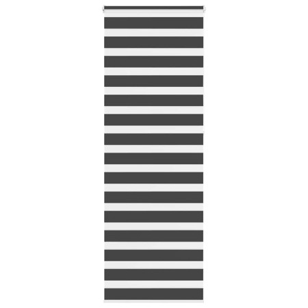 Estor cebra negro 85x230 cm tejido ancho 80,9 cm poliéster de , Persianas y estores - Ref: Foro24-4014284, Precio: 29,32 €, D...