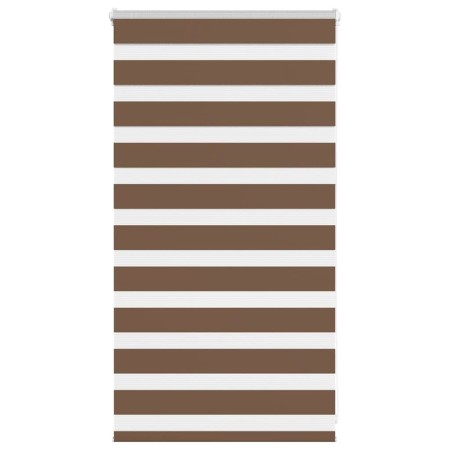 Estor cebra marrón 75x100 cm tejido ancho 70,9 cm poliéster de , Persianas y estores - Ref: Foro24-4014308, Precio: 20,47 €, ...