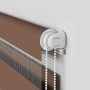 Estor cebra marrón 75x100 cm tejido ancho 70,9 cm poliéster de , Persianas y estores - Ref: Foro24-4014308, Precio: 20,47 €, ...