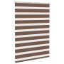 Estor cebra marrón 110x100 cm tejido ancho 105,9 cm poliéster de , Persianas y estores - Ref: Foro24-4014315, Precio: 22,19 €...