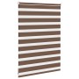 Estor cebra marrón 110x100 cm tejido ancho 105,9 cm poliéster de , Persianas y estores - Ref: Foro24-4014315, Precio: 22,19 €...