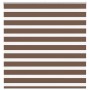 Estor cebra marrón 145x150 cm tejido ancho 140,9 cm poliéster de , Persianas y estores - Ref: Foro24-4014348, Precio: 26,16 €...