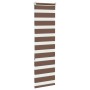 Estor cebra marrón 50x150 cm tejido ancho 45,9 cm poliéster de , Persianas y estores - Ref: Foro24-4014329, Precio: 19,36 €, ...