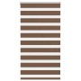 Estor cebra marrón 85x150 cm tejido ancho 80,9 cm poliéster de , Persianas y estores - Ref: Foro24-4014336, Precio: 23,43 €, ...