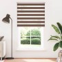 Estor cebra marrón 120x230 cm tejido ancho 115,9 cm poliéster de , Persianas y estores - Ref: Foro24-4014395, Precio: 32,75 €...