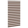 Estor cebra marrón 120x230 cm tejido ancho 115,9 cm poliéster de , Persianas y estores - Ref: Foro24-4014395, Precio: 32,75 €...