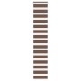 Estor cebra marrón 50x200 cm tejido ancho 45,9 cm poliéster de , Persianas y estores - Ref: Foro24-4014355, Precio: 20,44 €, ...
