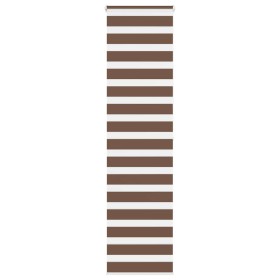 Estor cebra marrón 65x200 cm tejido ancho 55,9 cm poliéster de , Persianas y estores - Ref: Foro24-4014357, Precio: 19,29 €, ...
