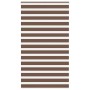 Estor cebra marrón 130x230 cm tejido ancho 125,9 cm poliéster de , Persianas y estores - Ref: Foro24-4014397, Precio: 27,77 €...