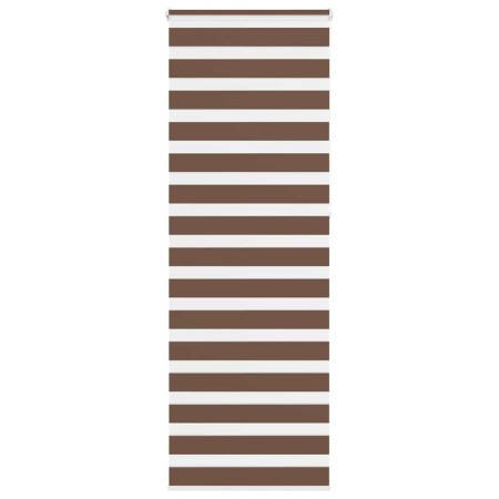 Estor cebra marrón 85x230 cm tejido ancho 80,9 cm poliéster de , Persianas y estores - Ref: Foro24-4014388, Precio: 26,92 €, ...