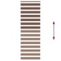 Estor cebra marrón 85x230 cm tejido ancho 80,9 cm poliéster de , Persianas y estores - Ref: Foro24-4014388, Precio: 26,92 €, ...