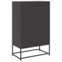 Aparador de acero negro 68x39x111,5 cm de , Aparadores - Ref: Foro24-853362, Precio: 147,14 €, Descuento: %
