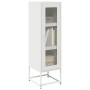 Aparador de acero laminado en frío blanco 36x39x123 cm de , Aparadores - Ref: Foro24-853397, Precio: 96,09 €, Descuento: %