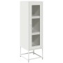 Aparador de acero laminado en frío blanco 36x39x123 cm de , Aparadores - Ref: Foro24-853397, Precio: 96,09 €, Descuento: %