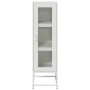 Aparador de acero laminado en frío blanco 36x39x123 cm de , Aparadores - Ref: Foro24-853397, Precio: 96,09 €, Descuento: %