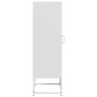Aparador de acero laminado en frío blanco 36x39x123 cm de , Aparadores - Ref: Foro24-853397, Precio: 96,09 €, Descuento: %