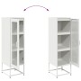 Aparador de acero laminado en frío blanco 36x39x123 cm de , Aparadores - Ref: Foro24-853397, Precio: 96,09 €, Descuento: %