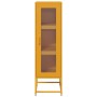 Aparador de acero laminado en frío amarillo 36x39x123 cm de , Aparadores - Ref: Foro24-853395, Precio: 96,09 €, Descuento: %