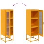 Aparador de acero laminado en frío amarillo 36x39x123 cm de , Aparadores - Ref: Foro24-853395, Precio: 96,09 €, Descuento: %