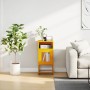Mesita de noche acero laminado en frío amarillo 36x39x78 cm de , Aparadores - Ref: Foro24-853413, Precio: 61,66 €, Descuento: %