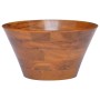 Lavabo de madera maciza de teca Φ40x20 cm de vidaXL, Lavabos - Ref: Foro24-326161, Precio: 119,66 €, Descuento: %