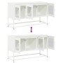 Mueble para TV acero laminado en frío blanco 100,5x39x60,5 cm de , Muebles TV - Ref: Foro24-853343, Precio: 96,62 €, Descuent...