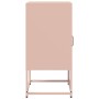 Mesita de noche acero laminado en frío rosa 36x39x78 cm de , Aparadores - Ref: Foro24-853411, Precio: 61,66 €, Descuento: %