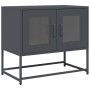 Mueble para TV acero laminado en frío antracita 68x39x60,5 cm de , Muebles TV - Ref: Foro24-853334, Precio: 72,44 €, Descuent...