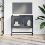 Mueble para TV acero laminado en frío antracita 68x39x60,5 cm de , Muebles TV - Ref: Foro24-853334, Precio: 72,44 €, Descuent...