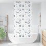Estor enrollable para ducha tela 90x240 cm ancho 86 cm de , Persianas y estores - Ref: Foro24-4014824, Precio: 16,26 €, Descu...