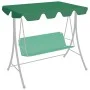 Dosel de repuesto columpio de jardín verde 188/168x145/110 cm de vidaXL, Cubiertas para carpas y cenadores - Ref: Foro24-3120...