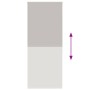 Estor enrollable para ducha tela 110x240 cm ancho 106 cm de , Persianas y estores - Ref: Foro24-4014870, Precio: 16,01 €, Des...