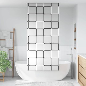 Estor enrollable para ducha tela 90x240 cm ancho 86 cm de , Persianas y estores - Ref: Foro24-4014923, Precio: 15,15 €, Descu...