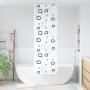 Estor enrollable para ducha con casete 60x240cm tela ancho 56cm de , Persianas y estores - Ref: Foro24-4014942, Precio: 12,64...