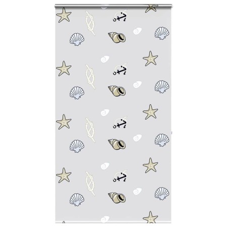 Estor enrollable para ducha con casete 130x240 cm tela ancho de , Persianas y estores - Ref: Foro24-4015015, Precio: 21,80 €,...