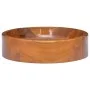 Waschbecken aus massivem Teakholz Φ40x10 cm von vidaXL, Sinkt - Ref: Foro24-326159, Preis: 122,63 €, Rabatt: %
