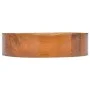 Lavabo de madera maciza de teca Φ40x10 cm de vidaXL, Lavabos - Ref: Foro24-326159, Precio: 122,63 €, Descuento: %