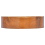 Lavabo de madera maciza de teca Φ40x10 cm de vidaXL, Lavabos - Ref: Foro24-326159, Precio: 124,48 €, Descuento: %