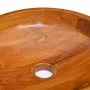 Waschbecken aus massivem Teakholz Φ40x10 cm von vidaXL, Sinkt - Ref: Foro24-326159, Preis: 122,63 €, Rabatt: %