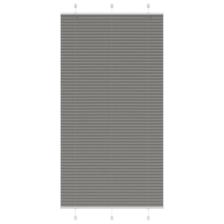 Estor Plisado Antracita 105x200 cm Tela Ancho 104,4cm Poliéster de , Persianas y estores - Ref: Foro24-4015110, Precio: 25,63...