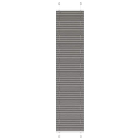 Estor Plisado Antracita 40x200 cm Tela Ancho 39,4 cm Poliéster de , Persianas y estores - Ref: Foro24-4015097, Precio: 20,72 ...
