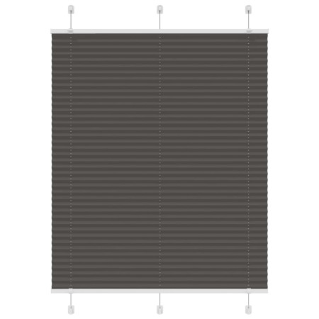 Estor Plisado negro 105x150 cm Tela Ancho 104,4 cm Poliéster de , Persianas y estores - Ref: Foro24-4015144, Precio: 20,03 €,...