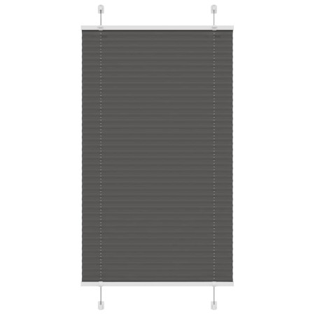 Estor Plisado negro 75x150 cm Tela Ancho 74,4 cm Poliéster de , Persianas y estores - Ref: Foro24-4015138, Precio: 22,45 €, D...