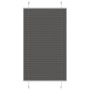 Estor Plisado negro 75x150 cm Tela Ancho 74,4 cm Poliéster de , Persianas y estores - Ref: Foro24-4015138, Precio: 22,45 €, D...